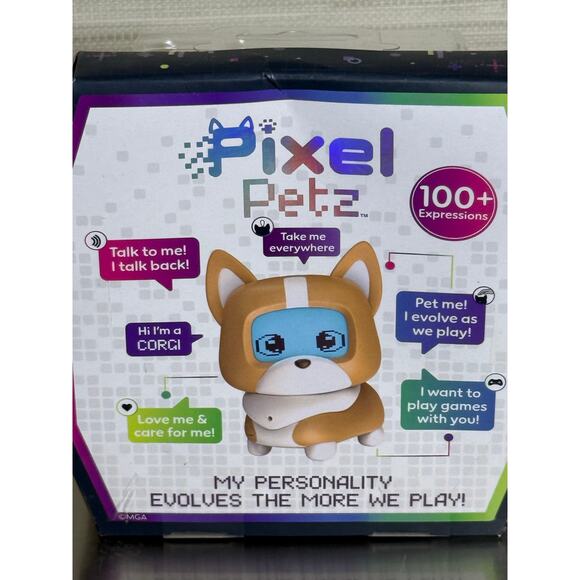 Pixel Petz Corgi- interactive digital pet - NEW - Picture 2 of 5